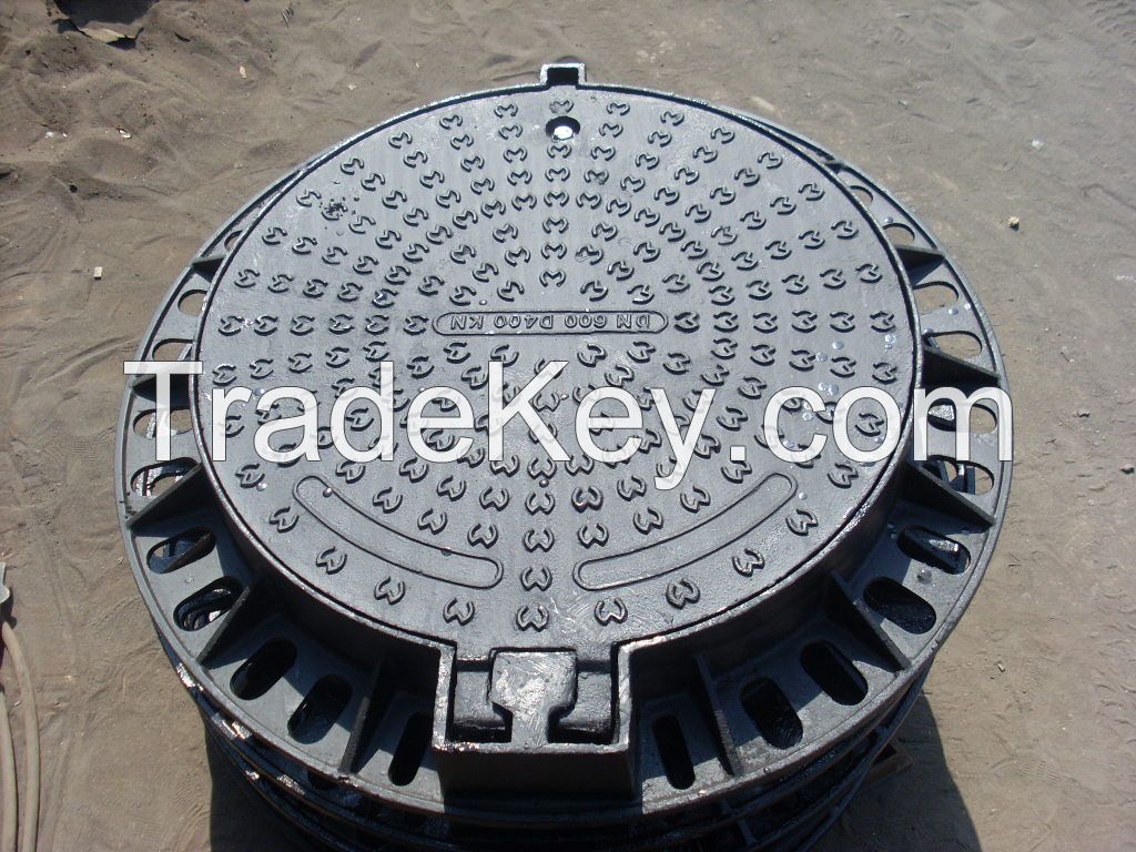 Round ductil Iron manhole cover