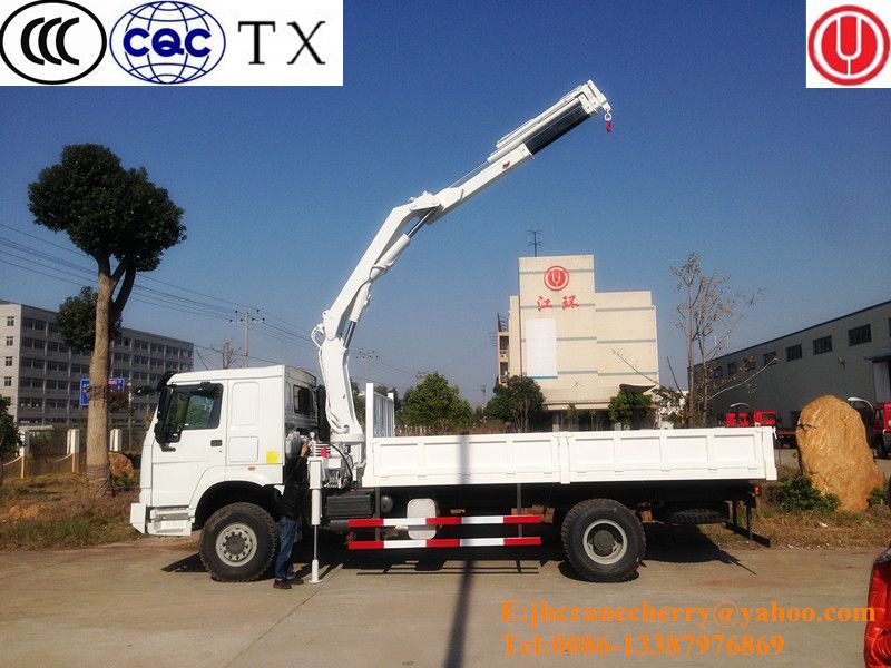 6 ton knuckle boom truck with crane SQ6ZA4