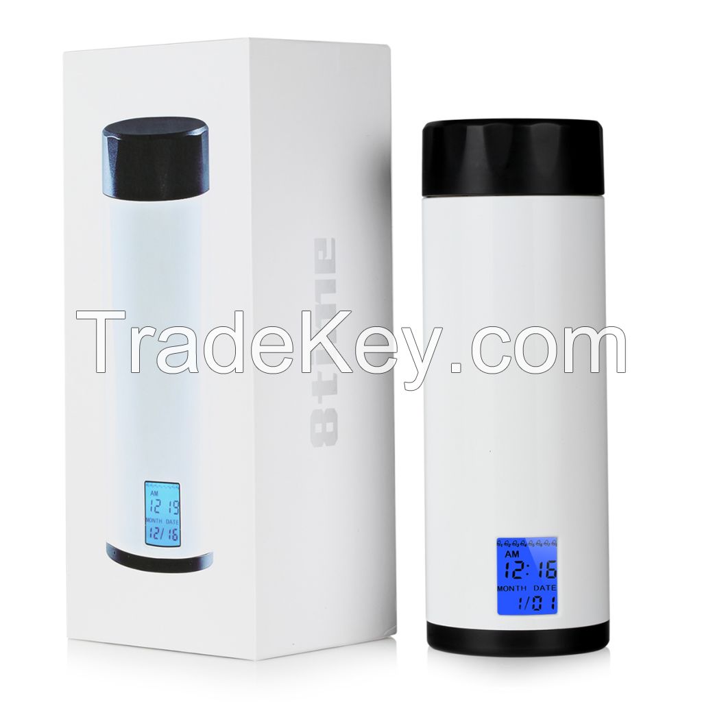 2014 Bpa free double wall Tritan insulated Travel mugs Intelligent reminder mugs for lovers