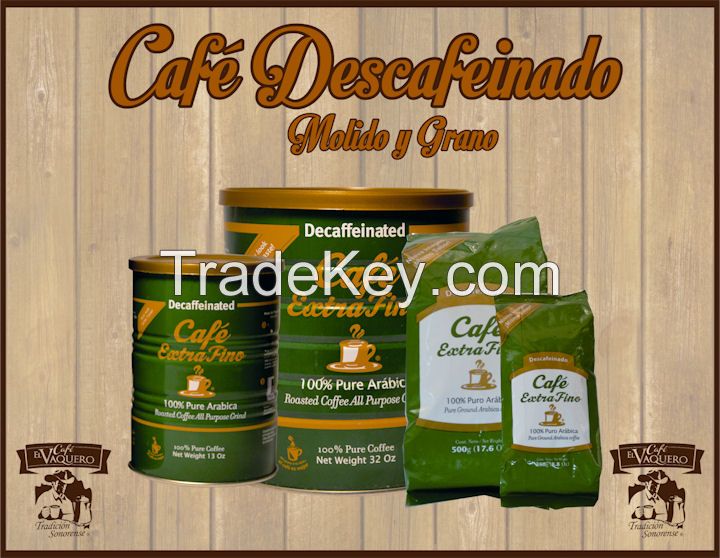 Kafeson - Decaf;  100% Arabica Ground Coffee