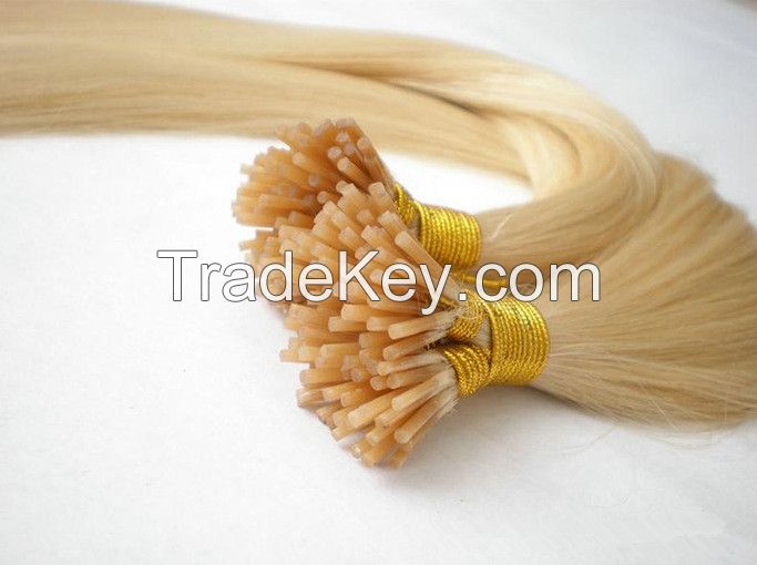 cheap high quality 5a grade 100% human hair virgin  pre- bonded hair s