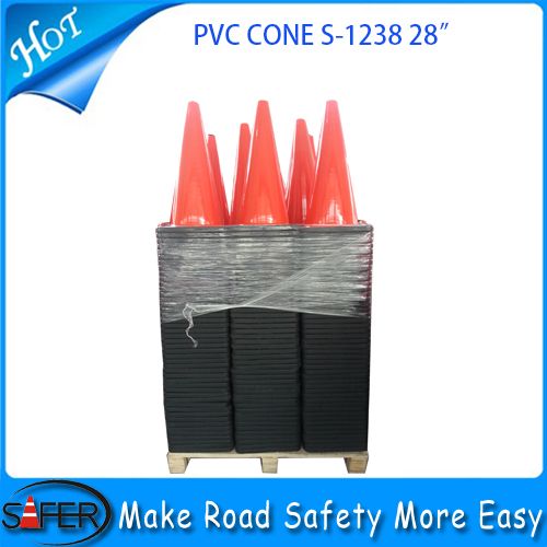 2014 hot sale 28inch pvc traffic cone wholesale