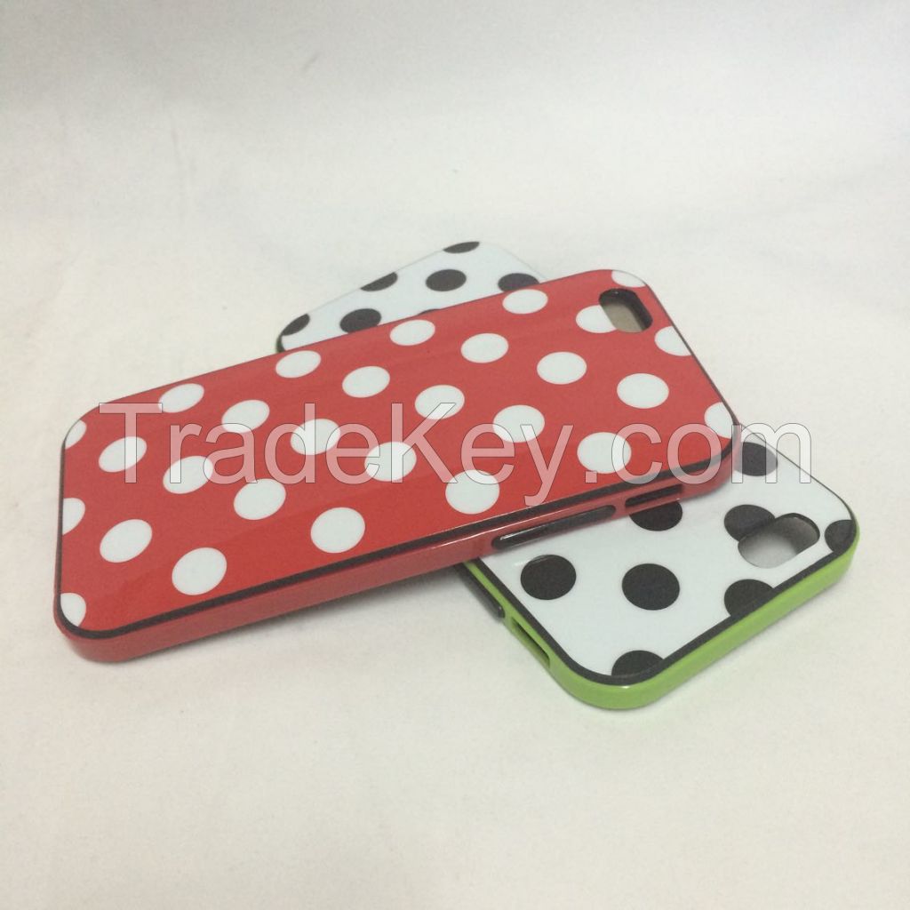 TPU +PC cases with solid Color for iphone6