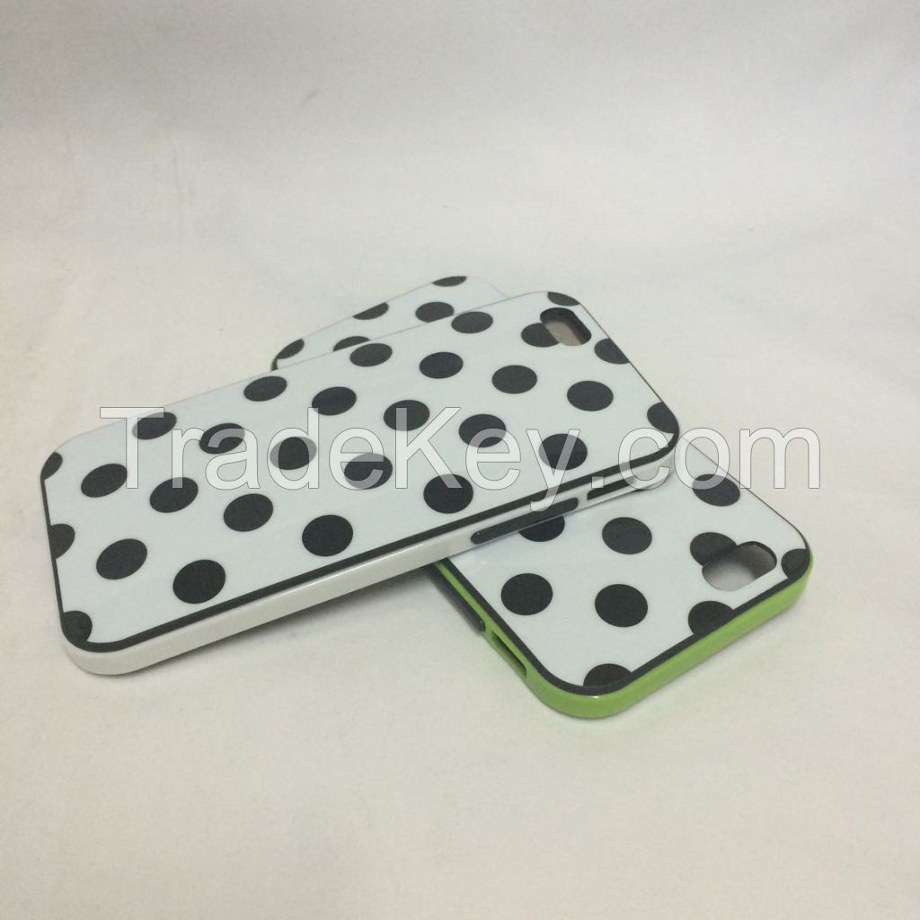 TPU +PC cases with solid Color for iphone6