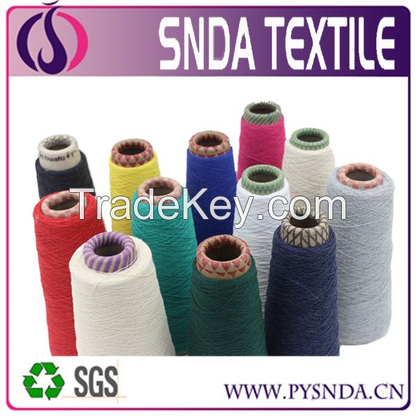 regenerated cotton yarn weaving yarn dyed cotton yarn for weaving