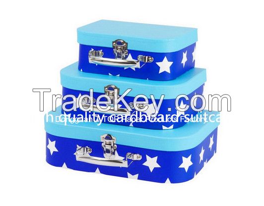 customized handle suitcase box,paperboard pringting box,accept customized