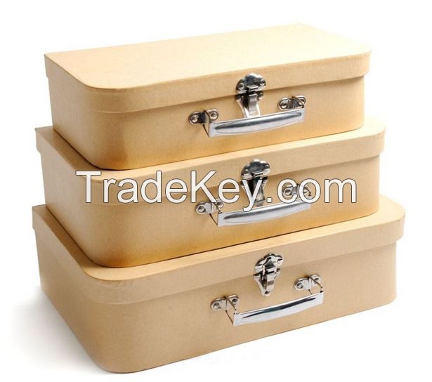 chipboard suitcase box,paperboard pringting box,accept customized