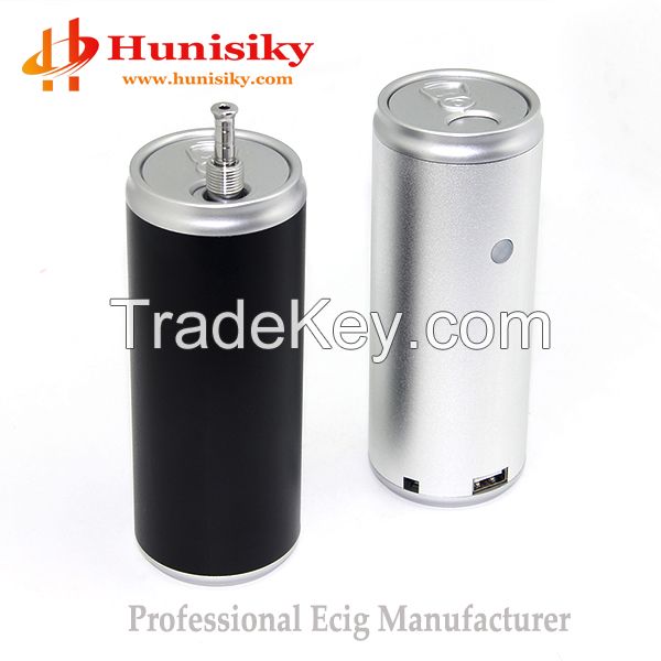 Retractable e cigarette ecola mod with 4000mah battery refillable e cigarette