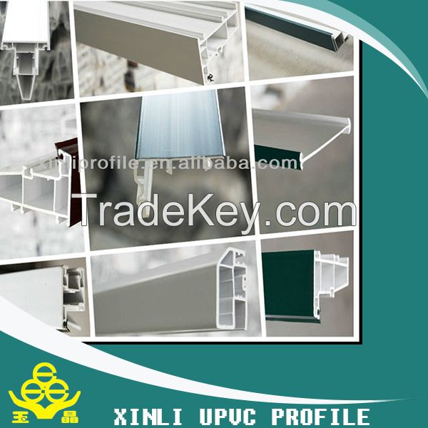 plastic profiles for upvc door and window