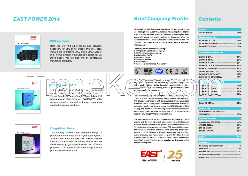 UPS/EPS/AVR/DC Power/Home Inverter/Solar inverter/solar panel/batteries