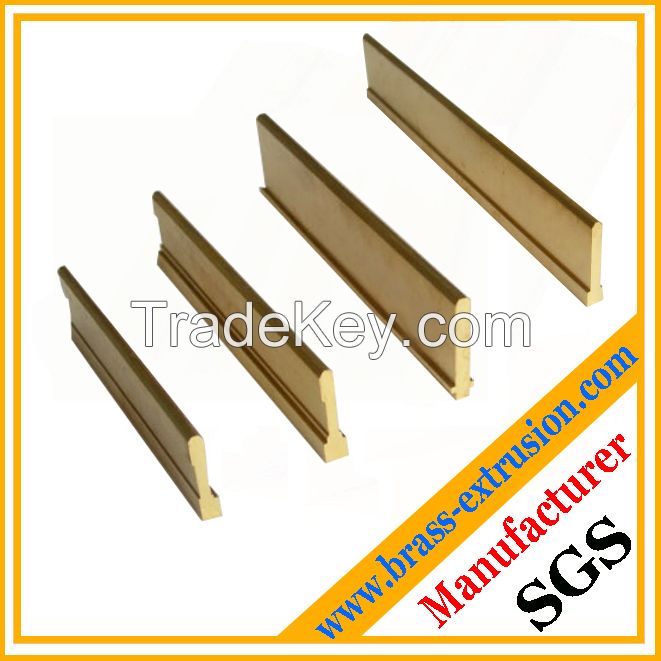 floor part brass extruion profile