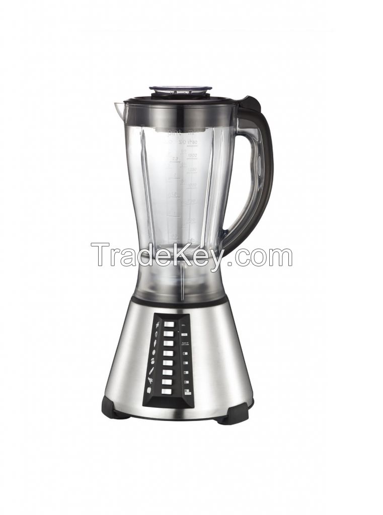 6 Speed Plastic Jar Food Blender Juicer