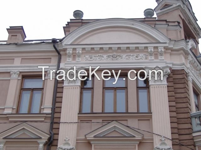 Restored wooden windows