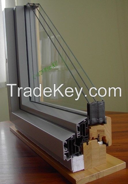 Wooden windows for passive houses