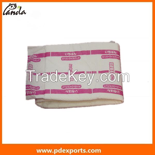 Elderly home incontinence insert pads with leak guard