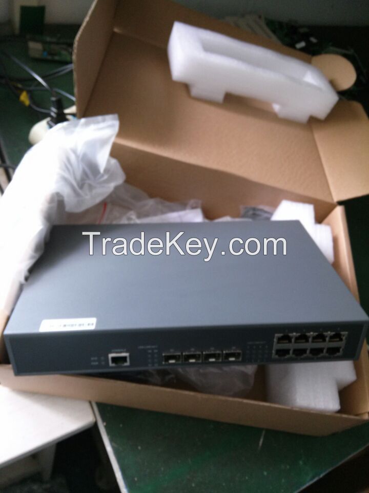 8 Port 10/100Mbps 2 gigabit optical port  PoE Ethernet Switch