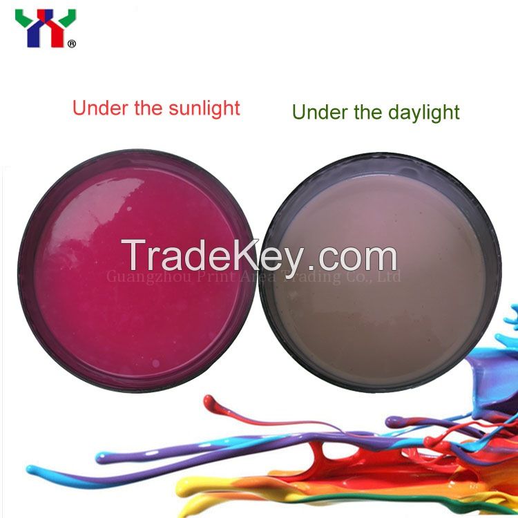 Screen Printing  Solar Discoloration Ink