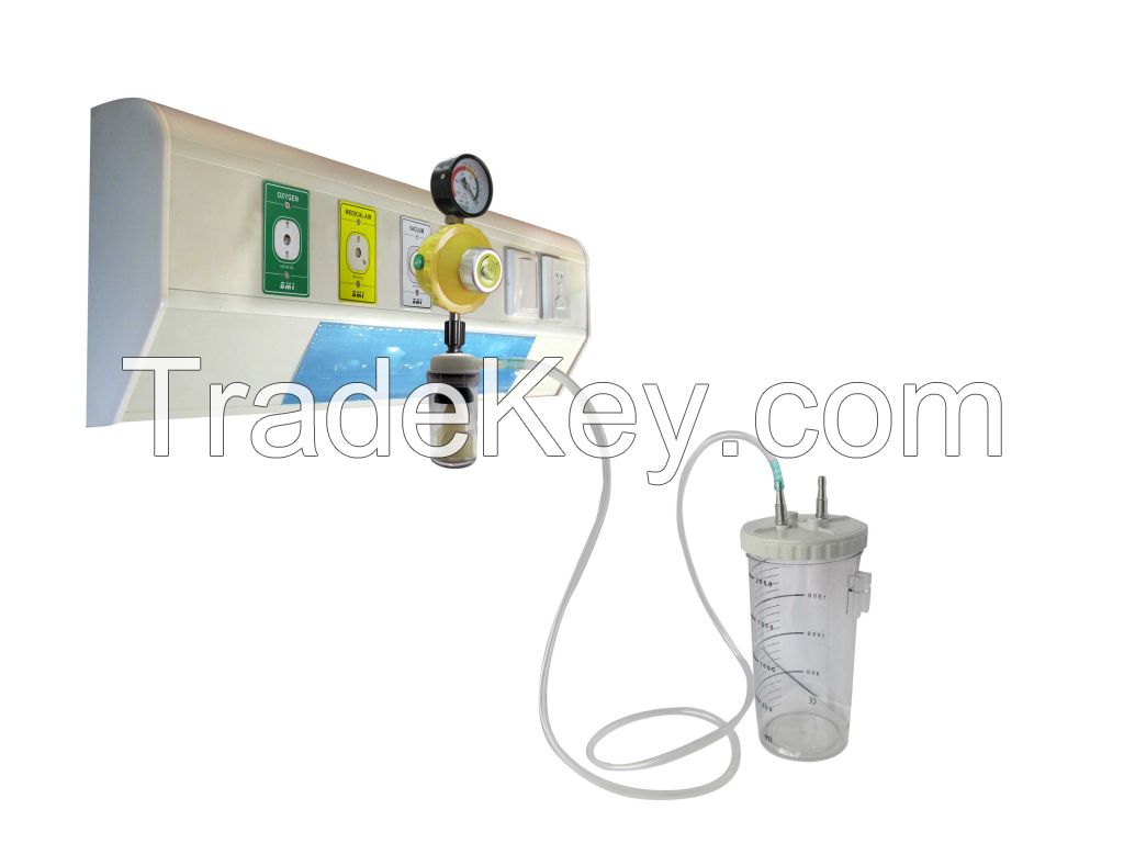 Medical Vacuum Regulator suction unit for Bed head Unit