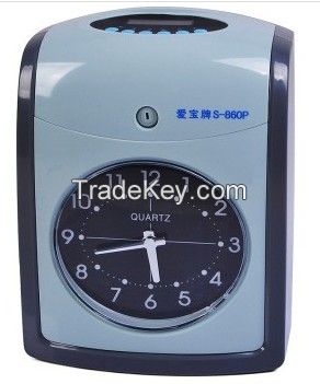 2014 hot sell time recorder S-860P