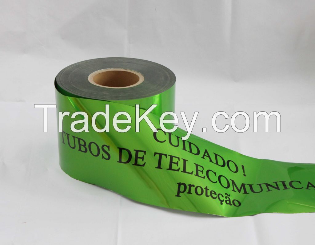 AL Foil Detectable Underground Warning Tape for Underground Use