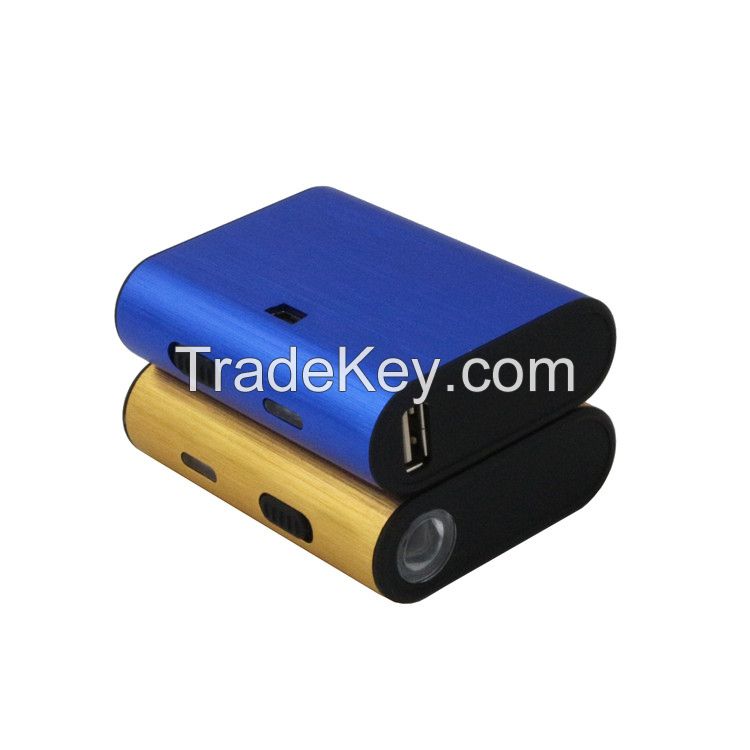 2014 New Products Universal Portable 4,800mAh Mini Power Bank, 5V DC/0.5A Input Voltage