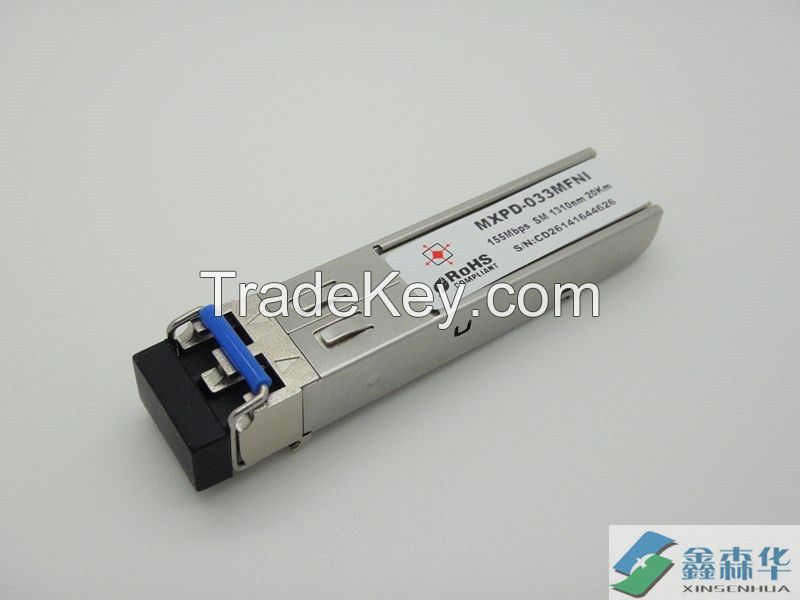 155Mbps DDM SFP MM Transceiver Module