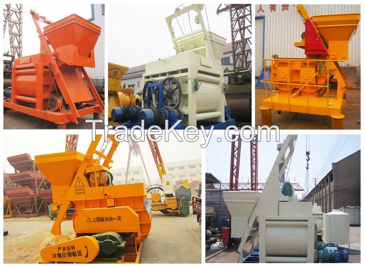 JS series besting worldwide market concrete mixer price