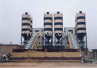 50m3/h Fixed Skip Type Small Concrete Batching Plant Price