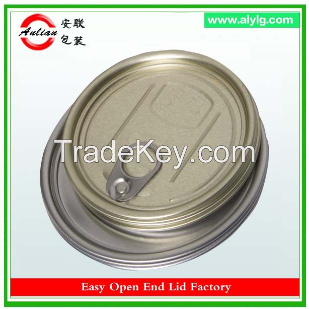 customize food aluminum easy open end factory 300#