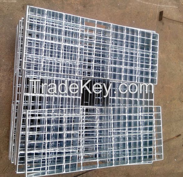 hot dip galvanized steel grating stair treads