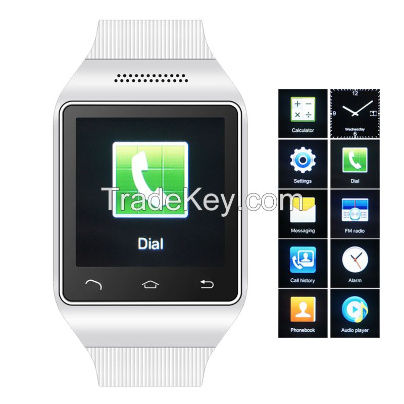 2014 The Cheapest Watch phone with capacitance touch screen