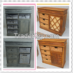 classic wooden cabinet