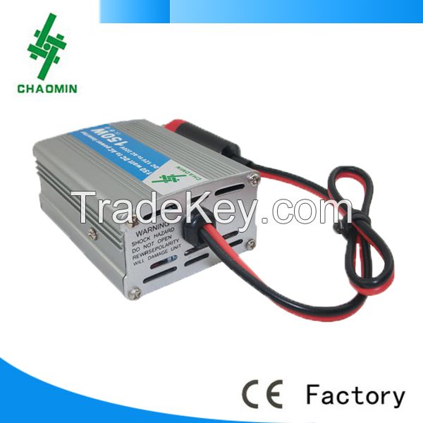 Hot! 150w DC12V/24V to AC110V/220v car inverter