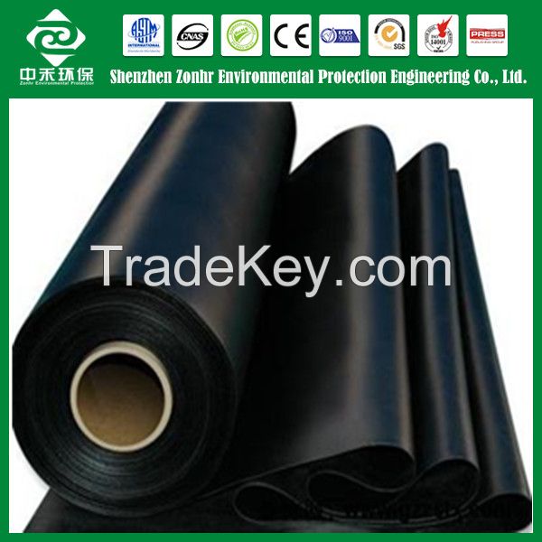 Geomembrane of HDPE/LLDPE/LDPE/PVC/EVA material;Pond Liner Geomembrane