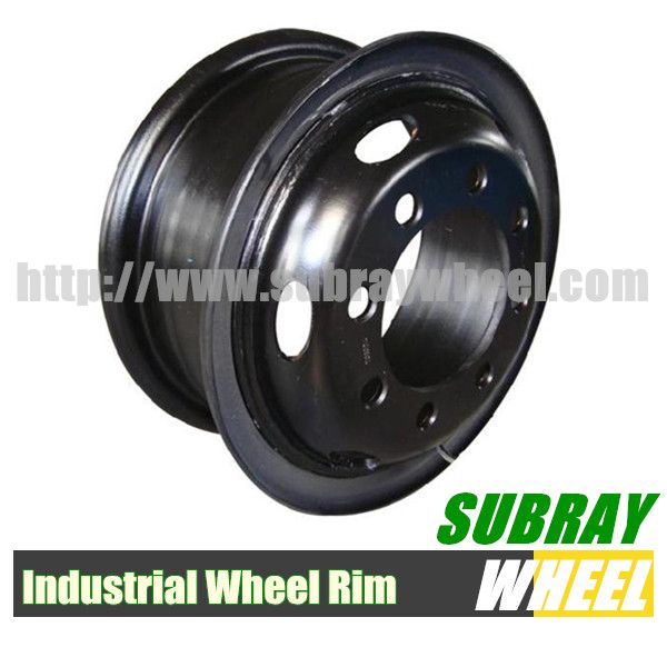 Truck steel tube wheel rim