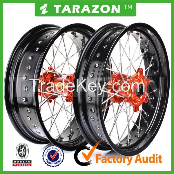 TARAZON brand CNC motorcycle KTM hub and super wheel