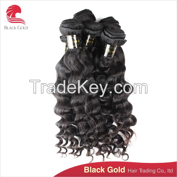 Cheap price high quality regular wave Brazilian human hair exrtention