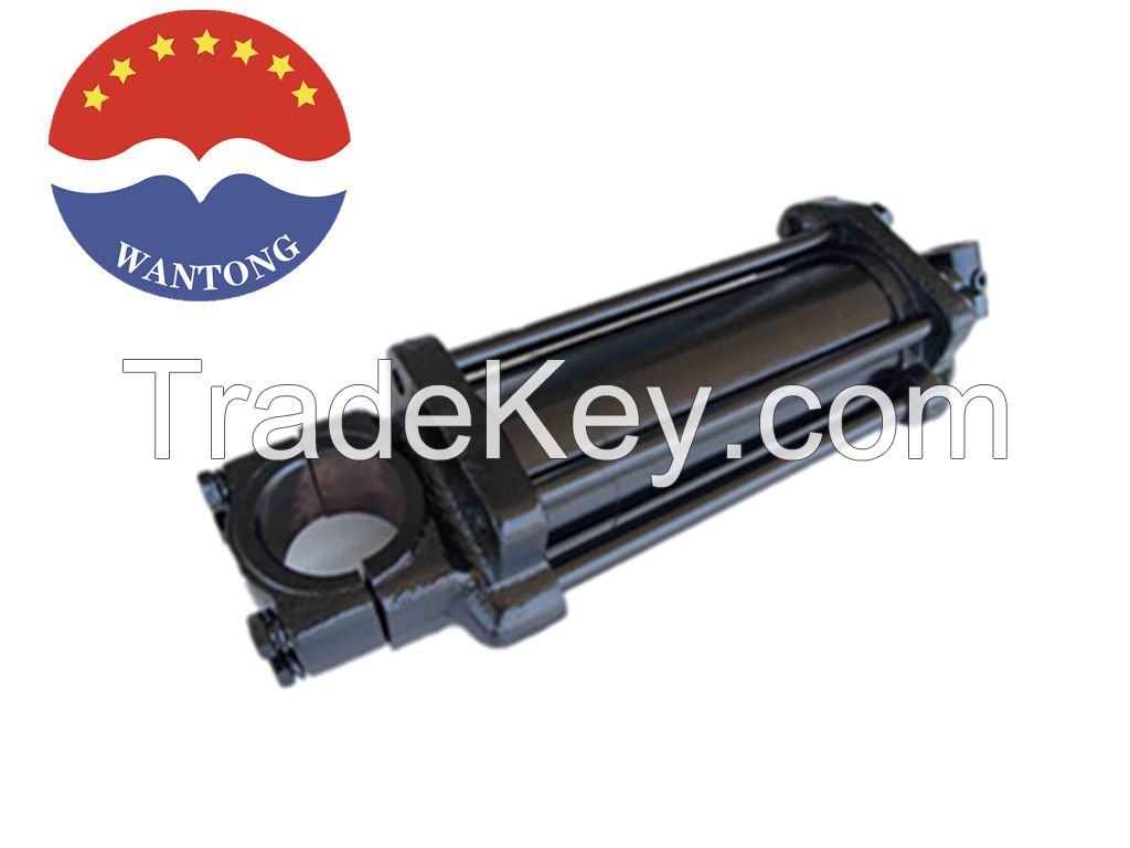 Tie rod hydraulic cylinder