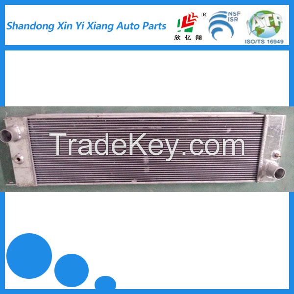  full aluminum truck  radiator for Construction Machinery manufacturer