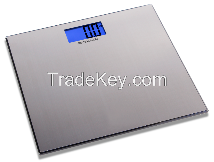 Stainless steel platform Digital batrhoom scale Item HY823ST