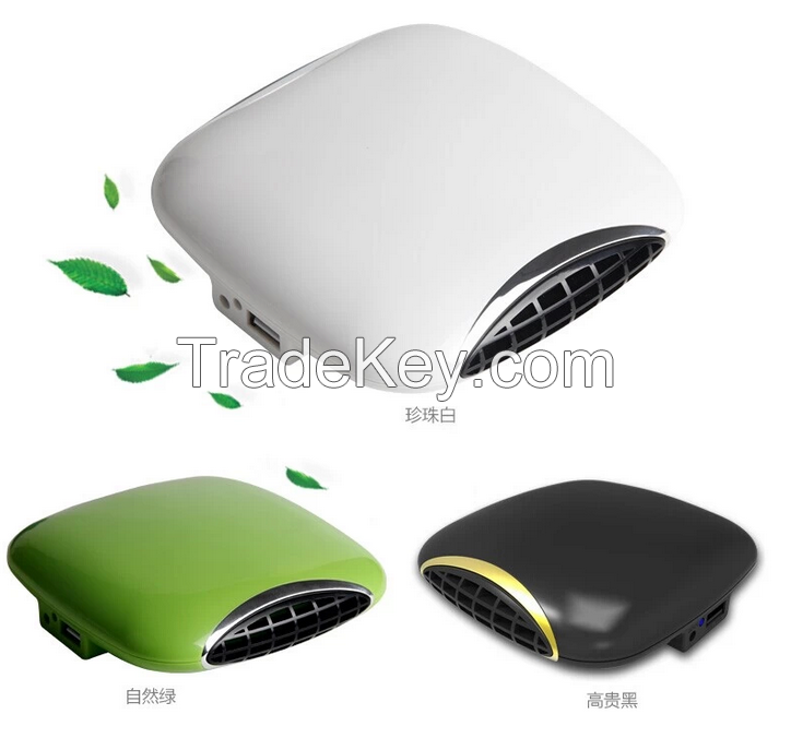 Car air purifier T8 car oxygen bar in addition to formaldehyde odor of cigarette smok pm2.5