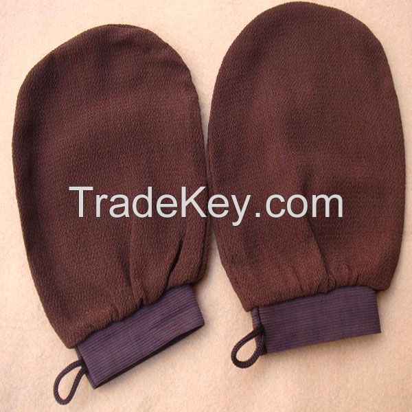 morocco hammam scrub mitt magic peeling glove exfoliating