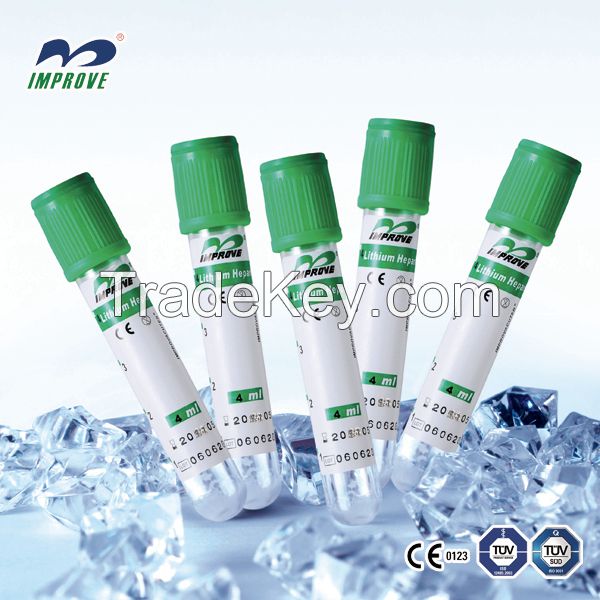 Vacuum Blood Collection Tube/Heparin tube 