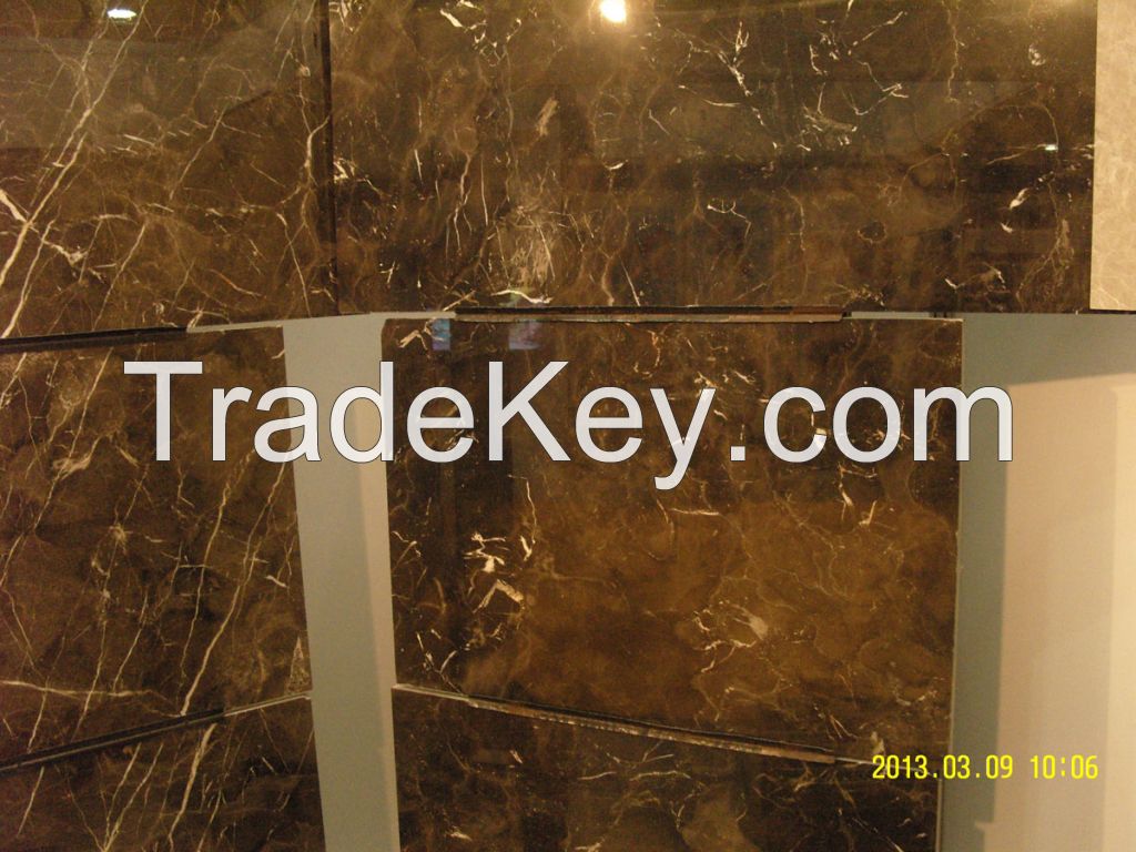 china dark emperador marble tile