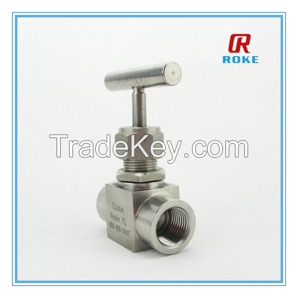 1/2" 10000psi stainless steel needle valve