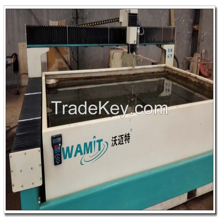 420MPA high pressure cnc glass water jet cutting machine