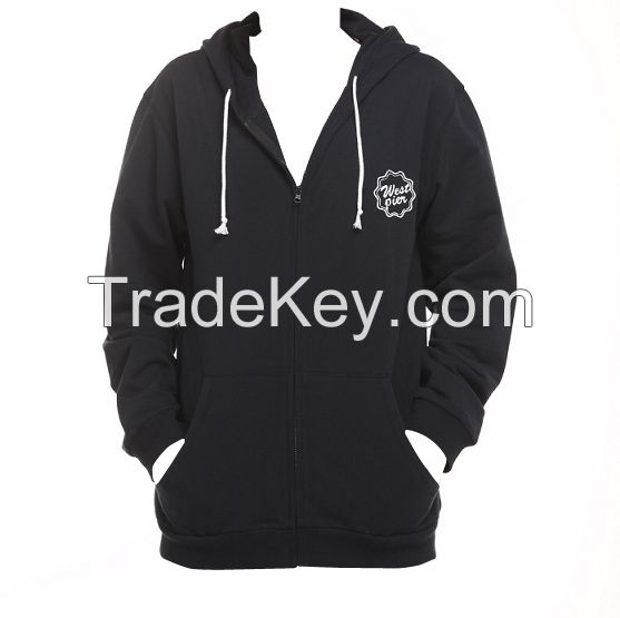 Zip Up Hooded Sweatshirt