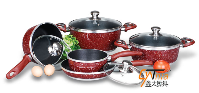 Aluminium cookware set