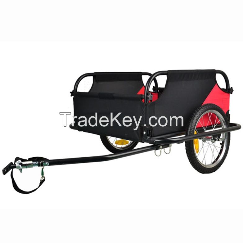 Beautiful Time Covered Extra Large Cargo Bicycle Trailer