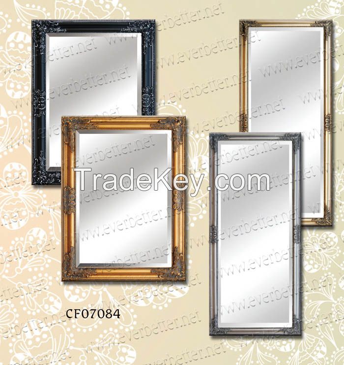 Wooden mirror frame